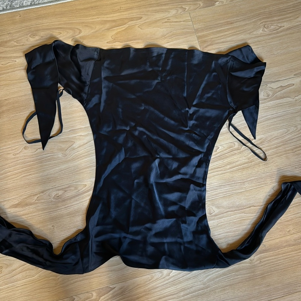 MATTEAU BLACK TIE TOP